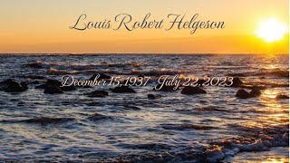 Funeral Service for Louis Robert Helgeson [upl. by Tyson513]