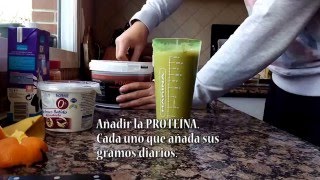 COMO HACER UN BATIDO DE PROTEINAS POST ENTRENO WHEYJAVI TRAINER [upl. by Suitangi]