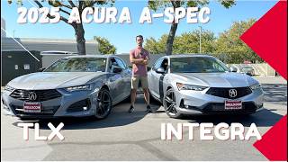 TLX or Integra Which one is better 2025 Acura Aspec [upl. by Enyleve890]