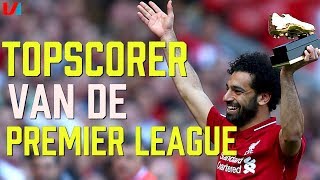 WOW Salah Overtreft Ronaldo Suárez en Shearer met zijn Goals [upl. by Idnac]