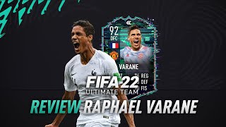 ¡IMPOSIBLE NO RECOMENDAR ESTE SBC 😍 92 RAPHAEL VARANE FIFA 22 FLASHBACK TOTY SBC REVIEW [upl. by Packer]