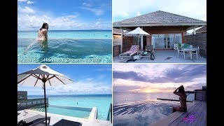 Ocean Pool Villa Room Tour ► 2018 Maldives Hurawalhi [upl. by Atnuhs]