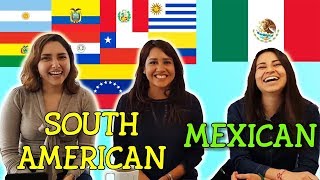 Slang Challenge Mexican vs South American [upl. by Llenol305]