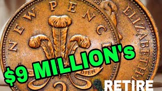 Top 7 ULTRA 2 New Pence RARE Half pennyOne Penny Coins worth A LOT of MONEY Coins worth money [upl. by Willin]