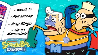 An Entire Day with Mermaid Man and Barnacle Boy ☀️  An Entire Day With SpongeBob [upl. by Shere217]