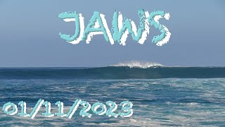 Surfing JAWS as the largest swell of the season arrives [upl. by Ayyn960]