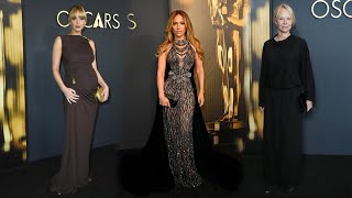 Jennifer Lopez dazzles with Angelina Jolie amp pregnant Jenifer Lawrence star studded Governors Awards [upl. by Cai842]