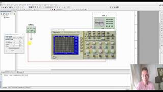 OSCILOSCOPIO TEKTRONIX TDS 2024 MULTISIM PARTE1 [upl. by Nally]