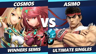 Kowloon 5 Top 8  Cosmos Pyra Mythra Vs Asimo Ryu Smash Ultimate  SSBU [upl. by Kipper]