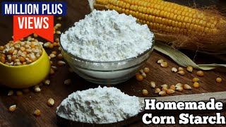 How to Make CORNSTARCH At Home  Homemade Cornflour Recipe [upl. by Soneson]