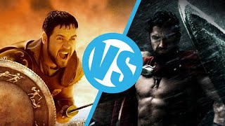 300 VS Gladiator  Movie Feuds ep36 [upl. by Clapper]