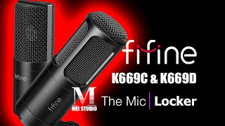 FIFINE K669 Dynamic Microphone and FIFINE K669 Condenser Microphone [upl. by Shaver894]