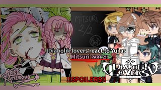 🩷Diabolik lovers react to Yui as Mitsuri PART 22🌸 [upl. by Larissa]