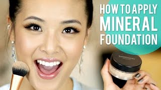 How to Apply Mineral Foundation BareMinerals [upl. by Vita]