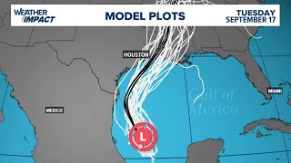 Tropical tracker Tracking PTC 6 in the Gulf of Mexico [upl. by Ellecram]