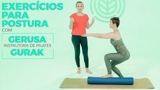 Namu Pilates  Pilates em casa Exercícios para postura  T02E09 [upl. by Hamas]