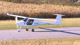 Pipistrel Sinus 912 Taxiing and Multiple Takeoffs CSU3 [upl. by Idac]