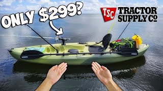 CHEAPEST Kayak Fishing Setup for Beginners From Start to Finish [upl. by Larochelle]