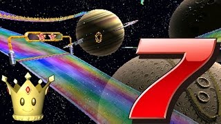 Mario Kart 7  Rainbow Road Moon Remastered [upl. by Schrick694]