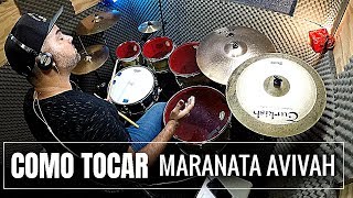 Maranata  Ministério Avivah  drum cover [upl. by Dahsraf]