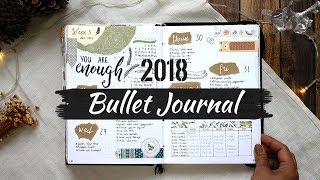 Meu Bullet Journal de 2018 Completo  Tour  Flip Through  Marina Araújo [upl. by Cicenia384]