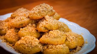 How to make Melomakarona recipe Greek Christmas Honey Cookies [upl. by Elden]