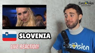 Raiven quotVERONIKAquot 🇸🇮 SLOVENIA  SPANISH REACTS to LIVE PERFORMANCE  EUROVISION 2024 Reaction [upl. by Ramedlav]