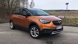 TEST Lidt som whiskey cigarer og stærk kaffe – Opel Crossland X 2018 [upl. by Abbye]