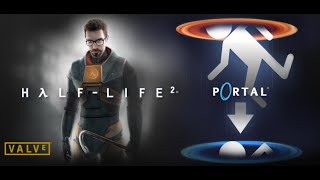 HalfLife 2 Portal with HL2 SoundsDialogueMusic [upl. by Crawley]