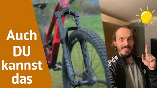 kleinen Federgabel Service selber machen  RockShox Lyrik  MTB How to [upl. by Franza114]