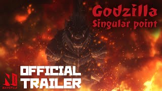 Godzilla Singular Point  Official Trailer  Netflix Anime [upl. by Ardella6]