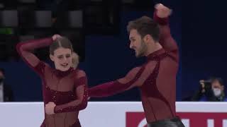 Gabriella Papadakis Guillaume Cizeron  20220325  World Championship Rythm Dance [upl. by Gabie]