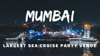 MUMBAI SEA CRUISE  Queensline  Largest FLOATING RESTAURANT Party Venue [upl. by Peedus926]