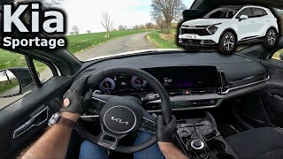 2022 Kia Sportage GTLine Hybrid  POV test drive [upl. by Haimarej106]