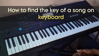 How to find the key of a song on keyboard [upl. by Innavoij]