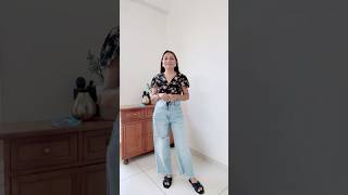 Myntra try on outfit ☺️ link in description [upl. by Enilec]