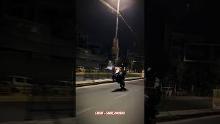 Night out wheelie 💥 wheelie nightout viralvideo trendingshorts [upl. by Drofdeb]