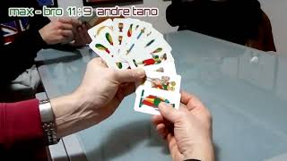 Scopa d assi  tutorial  partita intera  parte 2 [upl. by Asertal]