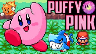 Pokemon Puffy Pink  GBA Hack ROM but you catch 151 Kirby characters  Ducumon  Pokemon Kirby [upl. by Elraet]