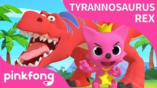 Deutsch Tyrannosaurus Rex Tanz mit Pinkfong  Dinosaurier  Lied PinkfongDeutsch [upl. by Chester]