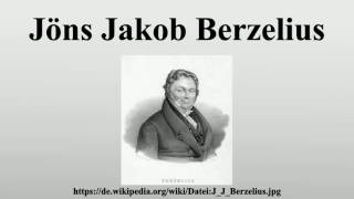 Jöns Jakob Berzelius [upl. by Carla]