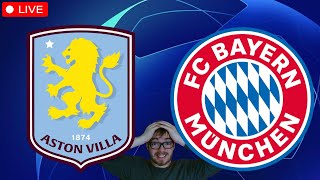 Aston Villa  FC Bayern München  Champions League LIVE [upl. by Dugaid]