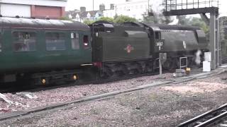 34067 Tangmere at Bournemouth [upl. by Nedi161]