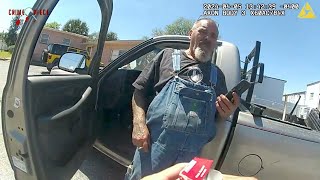 BODYCAM PIPE BOMB blows up during routine traffic stop 💣💣💣 Guy is facing lots of charges [upl. by Airdnaxela]