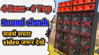 4 Bass  4 Top  Stranger 4K Stranger 3k Stranger 701 Sound check amp Price [upl. by Yenrab]