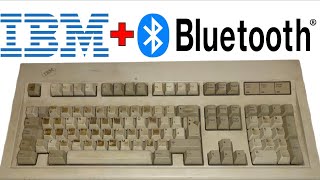 RESTAURO el MEJOR TECLADO de la HISTORIA IBM MODEL M  BLUETOOTH [upl. by Kcirret769]