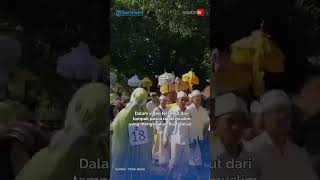 Paspasan Saling Senyum dan Sapa Pawai Umat Islam dan Hindu Sambut Puasa dan Nyepi [upl. by Onairda]