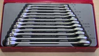 Teng Tools TT1236 12 Piece Metric Spanner Set Review [upl. by Akitan]