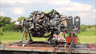 CurtissWright R3350 32WA 18 Cylinder Radial Engine Sternmotor second start [upl. by Candra691]