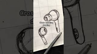 Cross hatching tutorial shorts sketchart trending [upl. by Oguh]